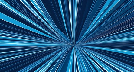 dynamic blue geometric lines creating a Hight