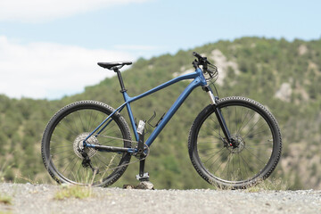 Obraz premium Mountain bike in the mountain