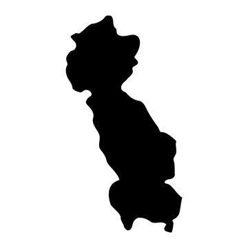 recommend clip art: Rukungiri district map, administrative division of Uganda. Vector illustration.