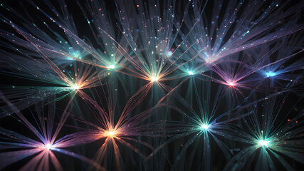 Fototapeta premium Artifical Intelligence generated abstract light background. Light background with area for graphic elements or text.