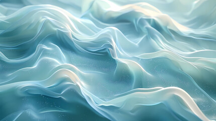 Obraz premium blue silk background