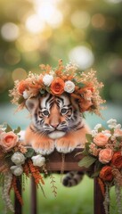 niedliches Tigerbaby