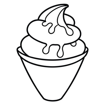 recommend clip art: ice cream vector silhouette and liner art.