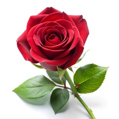 Fototapeta premium single red rose