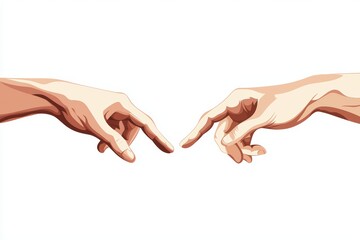 Capture a unique panorama of hands