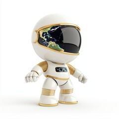 Naklejka premium Experience the world from an intriguing angle with a tilted autonomous view