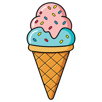 recommend clip art: ice cream vector illustration.