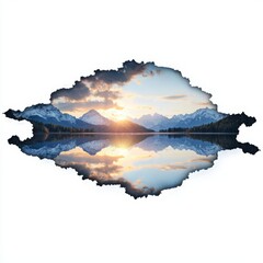 Immerse yourself in the panoramic vista that showcases the beauty of the world from a unique perspective