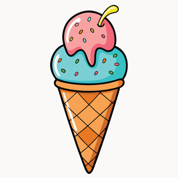 recommend clip art: ice cream vector illustration.