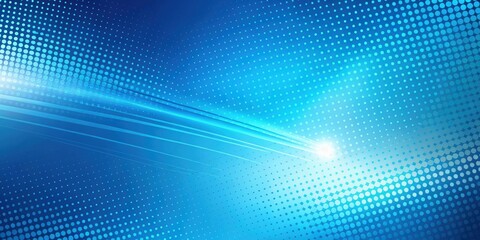 Obraz premium Bright blue abstract background with minimal dotted lines, abstract, bright, blue, minimal, dotted, lines, design, texture