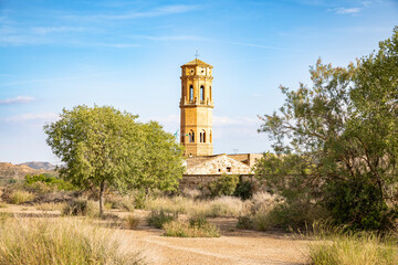 Monastery of Our Lady of Rueda in Sastago, province of Zaragoza, Aragon, Spain