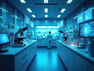 Modern Laboratory with Advanced Technology and Equipment