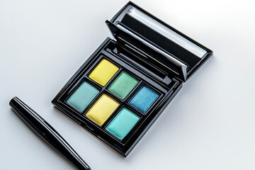 Isolated eye shadow makeup