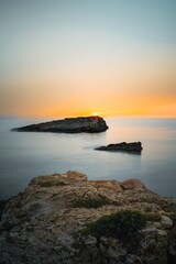 Sonnenuntergang im nördlichen Kreta / Griechenland