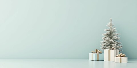 Top Holiday Packages, festive holiday scene background, 3d illustration