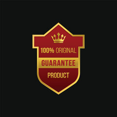 satisfaction guaranteed badge label set collection