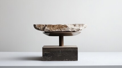 Stone Sculpture on a Stand