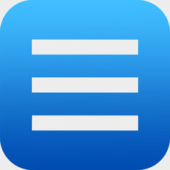 Fototapeta premium bar blue icon