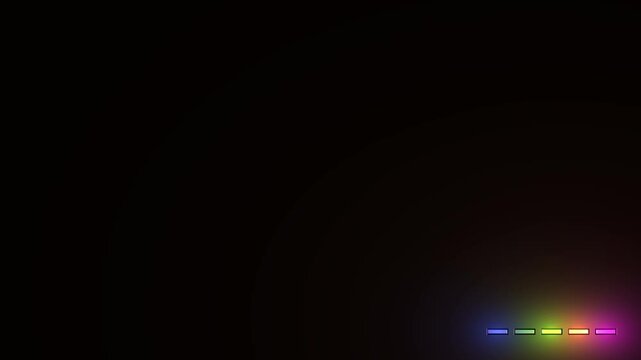 Laden-Animation, helles LED-Lauflicht
