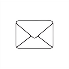 new stylish email line icon design