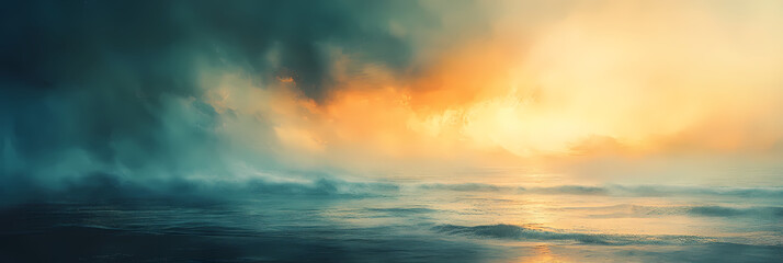 Obraz premium Abstract Nature Wallpaper – Water and Sky Inspired Background for a Calm Atmosphere