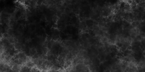Obraz premium Abstract ash cloud and smoke texture in dark background. White Black fog effect transparent smoke isolated dark dramatic sky with black stormy clouds. Grunge creative and becorative fractal somke art