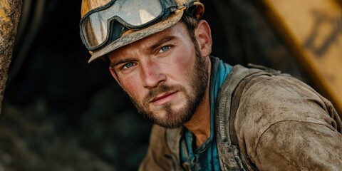 Obraz premium Construction Worker Safety