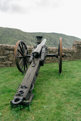 old cannon in the fortress