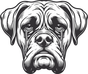 black and white puppy