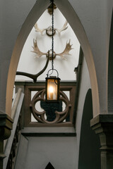 lamp in the church