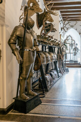medieval knight in armor