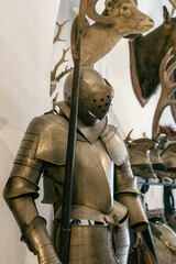 medieval knight in armor