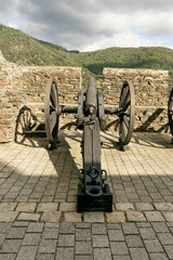 cannon in the castle