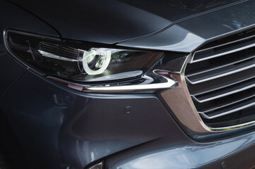 Led moder car headlight