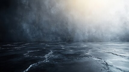 Smooth Grey Gradient Background with Ample Copy Space for Text and Design