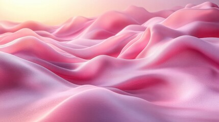 Obraz premium Smooth Light Pink Gradient Background with Generous Copy Space for Advertisement