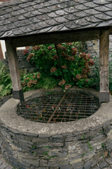 stone old fountain
