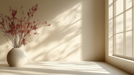 Soft Beige Gradient Background Perfect for Business Office Presentations and Branding