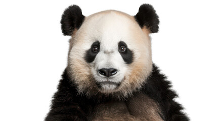 Obraz premium Adorable Panda Close-Up Portrait
