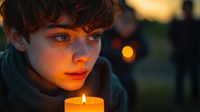 Transgender Day of Remembrance Celebration Reflection on Remembrance Day for Non-Binary Teenager - Powered by Adobe