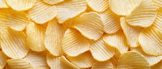 potato chips with ridges