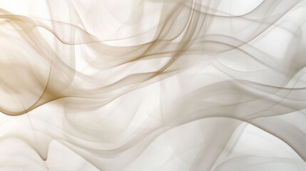 Elegant Smoke Wisps Forming Soothing Abstract Composition