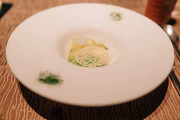 リゾートホテルでとる食事