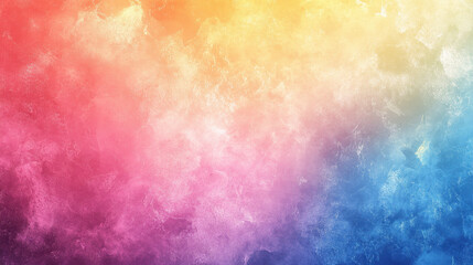 Fototapeta premium gradient background, A soft hue gradient pastel background blending pinks, blues, and yellows, perfect for an inviting greeting card design. The warm colors create a serene