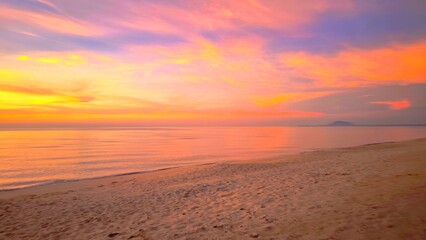 Morning sky at the seaside