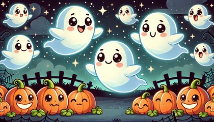  Cute Halloween reflects the festive elements of Halloween