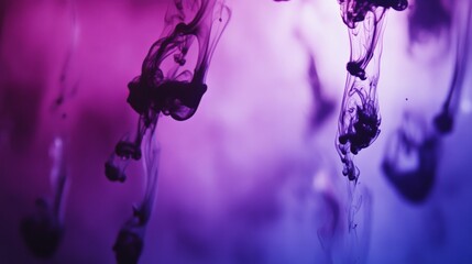 Ethereal Wisps: A Captivating Dance of Color and Fluid Dynamics