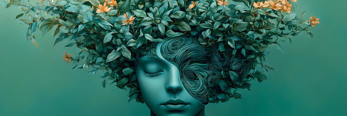 Abstract Fantasy Anime Art – Dreamlike Wallpaper with Beautiful Shapes and Colors