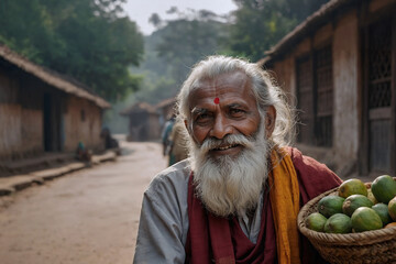 Simple life in rural India discovering the culture and traditions of underprivileged communities in local markets and the impact of urbanization on traditional village lifestyles men women male female