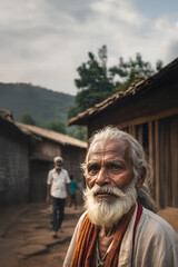 Simple life in rural India discovering the culture and traditions of underprivileged communities in local markets and the impact of urbanization on traditional village lifestyles men women male female